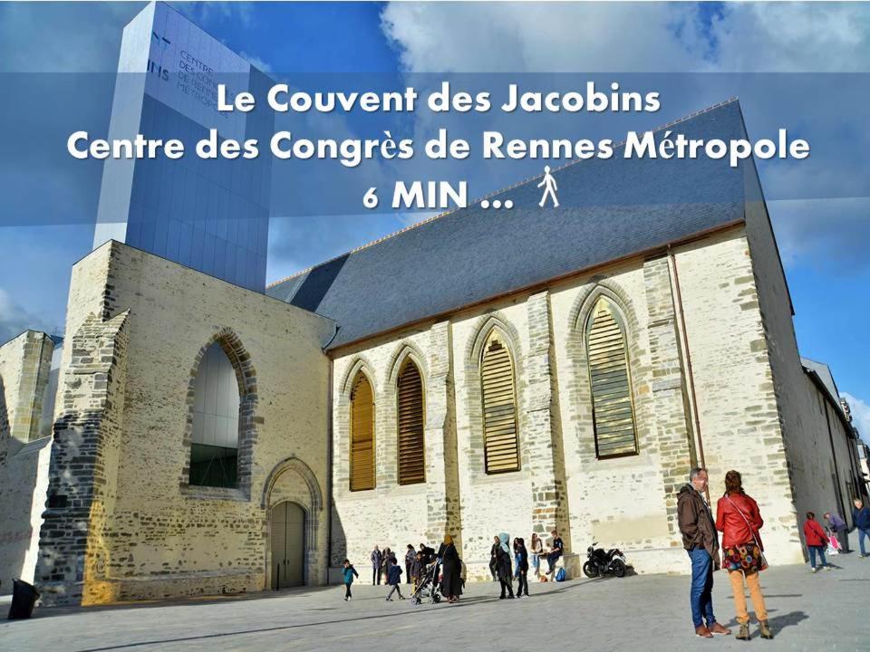 Ty Nid Studio Rennes Hypercentre Hoche-St-Anne 外观 照片